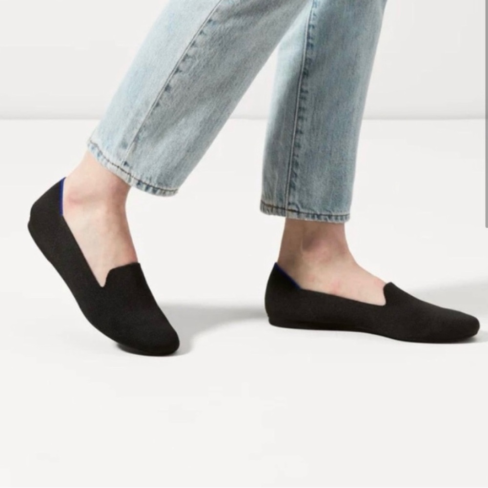 Rothy's The Loafer Black Sz 8